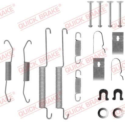 Set accesorii, sabot de frana QUICK BRAKE 105-0679