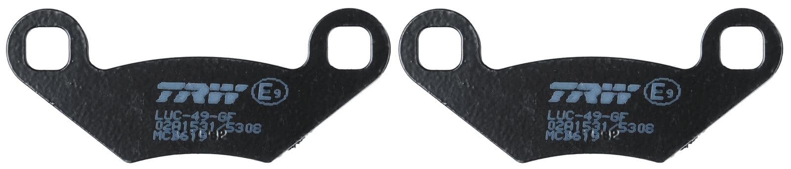 set placute frana,frana disc TRW MCB619