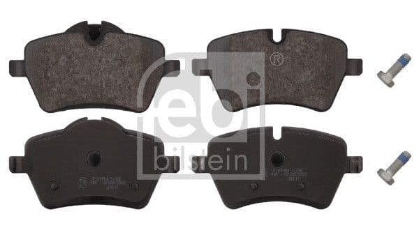 set placute frana,frana disc FEBI BILSTEIN 16727