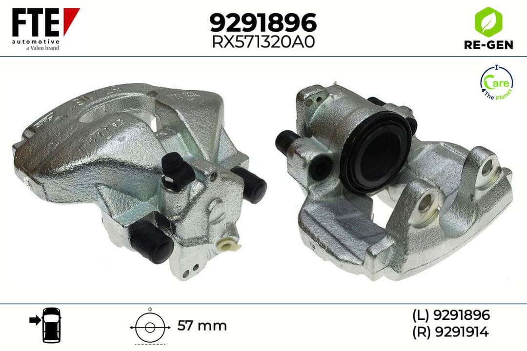 Etrier frana FTE 9291896