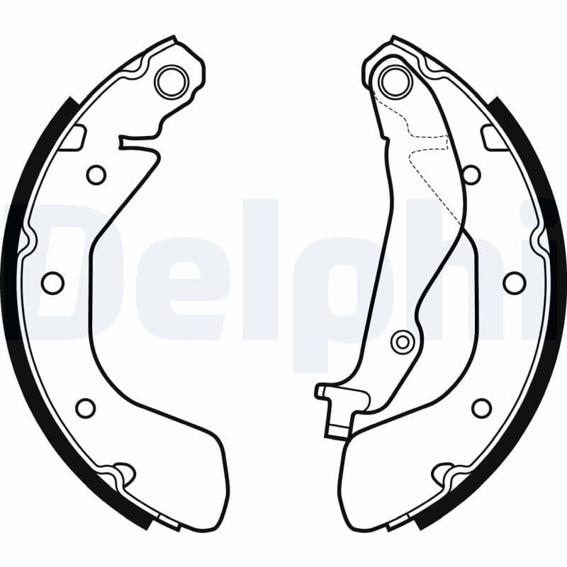 Set saboti frana DELPHI LS2134