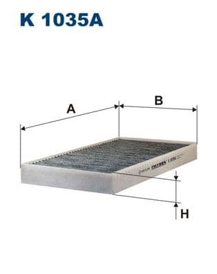 Filtru, aer habitaclu FILTRON K 1035A