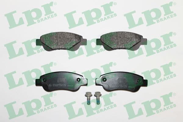 set placute frana,frana disc LPR 05P1235