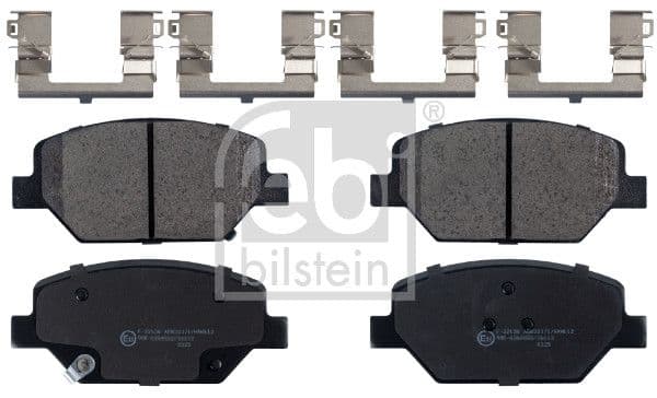 set placute frana,frana disc FEBI BILSTEIN 116248