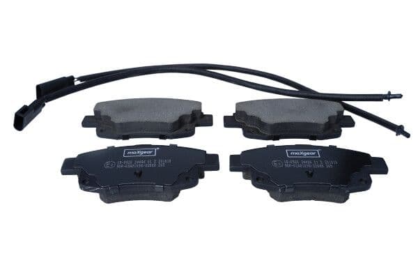 set placute frana,frana disc MAXGEAR 19-0520