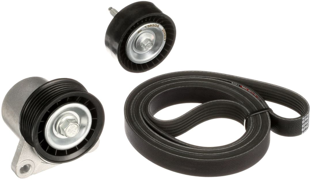 Set curea transmisie cu caneluri GATES Micro-V® K016PK2198