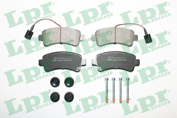 set placute frana,frana disc LPR 05P1994