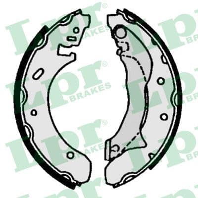 Set saboti frana LPR 07100