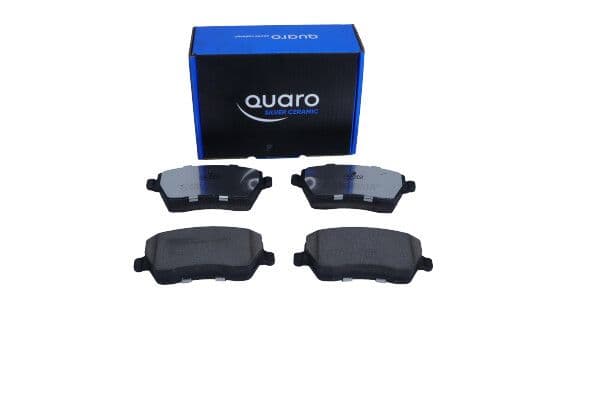 set placute frana,frana disc QUARO SILVER CERAMIC QP7494C