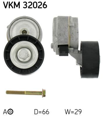 Intinzator curea, curea distributie SKF VKM 32026