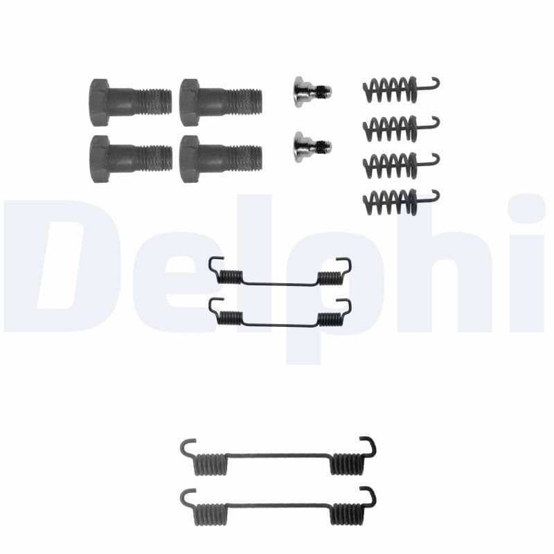 set accesorii, saboti frana parcare DELPHI LY1198