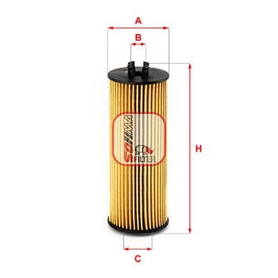 Filtru ulei SOFIMA S 5248 PE
