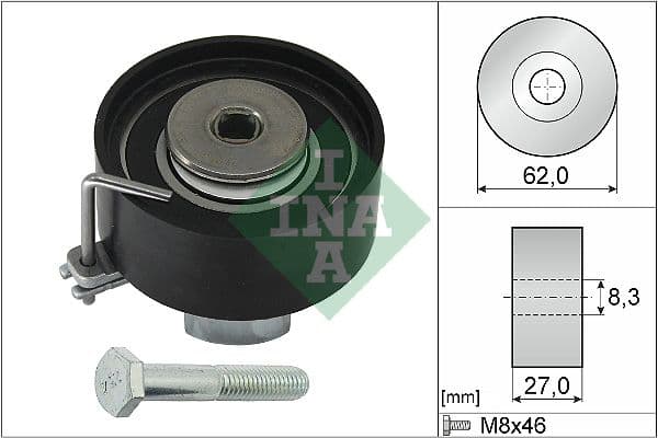 rola intinzator,curea distributie Schaeffler INA 531 0813 10