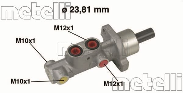 Pompa centrala, frana METELLI 05-0631