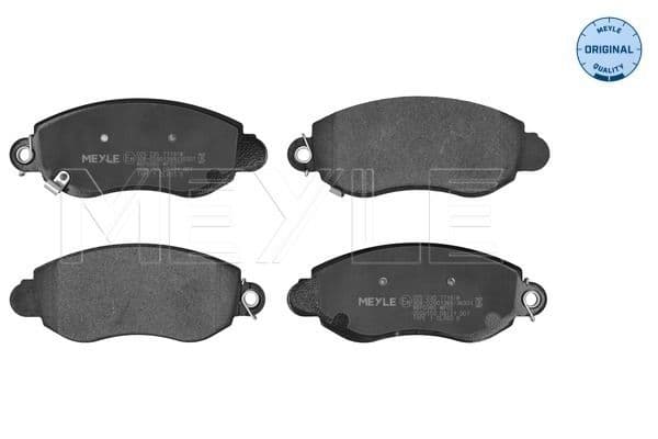 set placute frana,frana disc MEYLE -ORIGINAL: True to OE. 025 235 7718/W