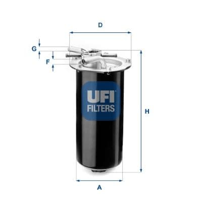 filtru combustibil UFI 55.411.01