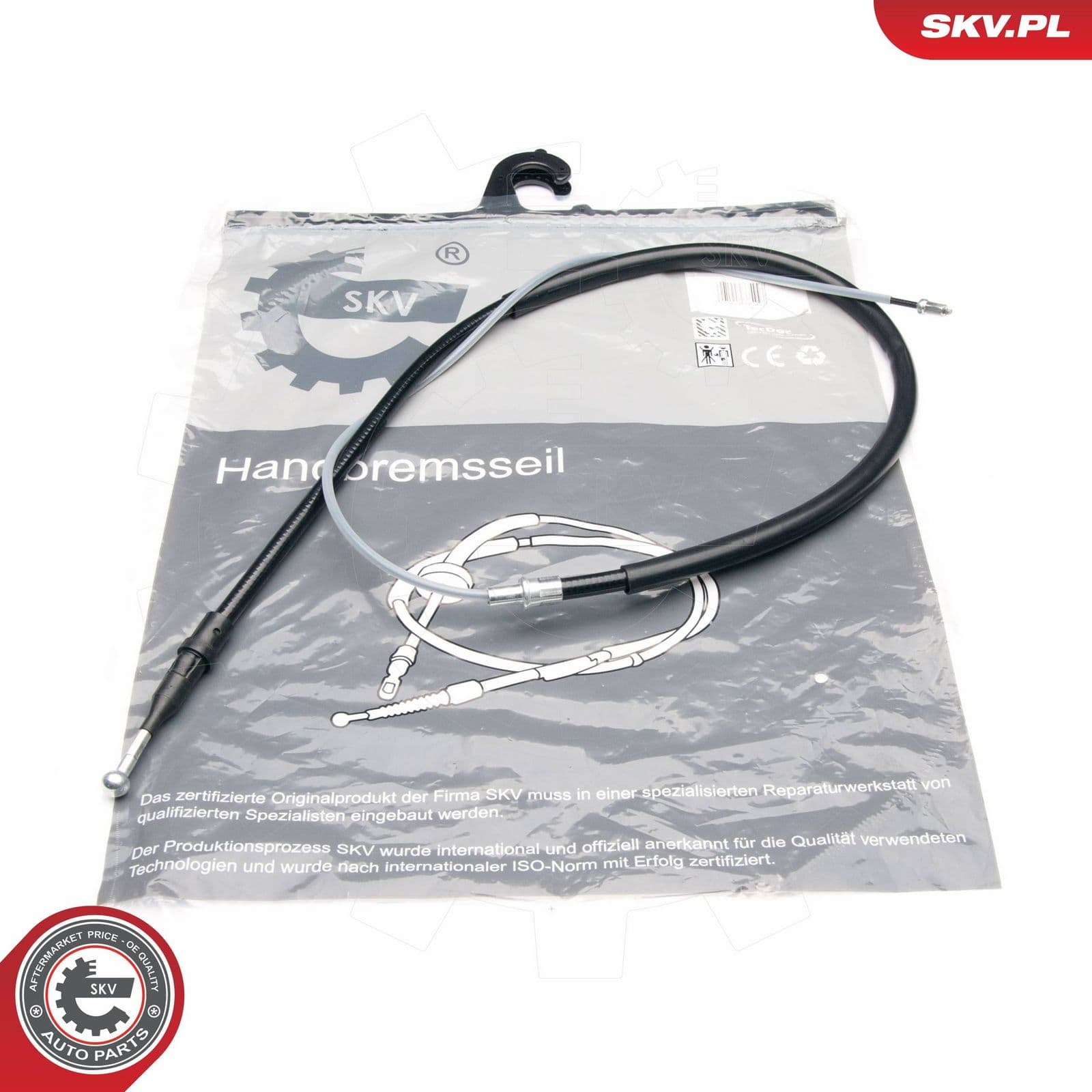 Cablu, frana de parcare ESEN SKV 25SKV746