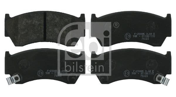 set placute frana,frana disc FEBI BILSTEIN 16267