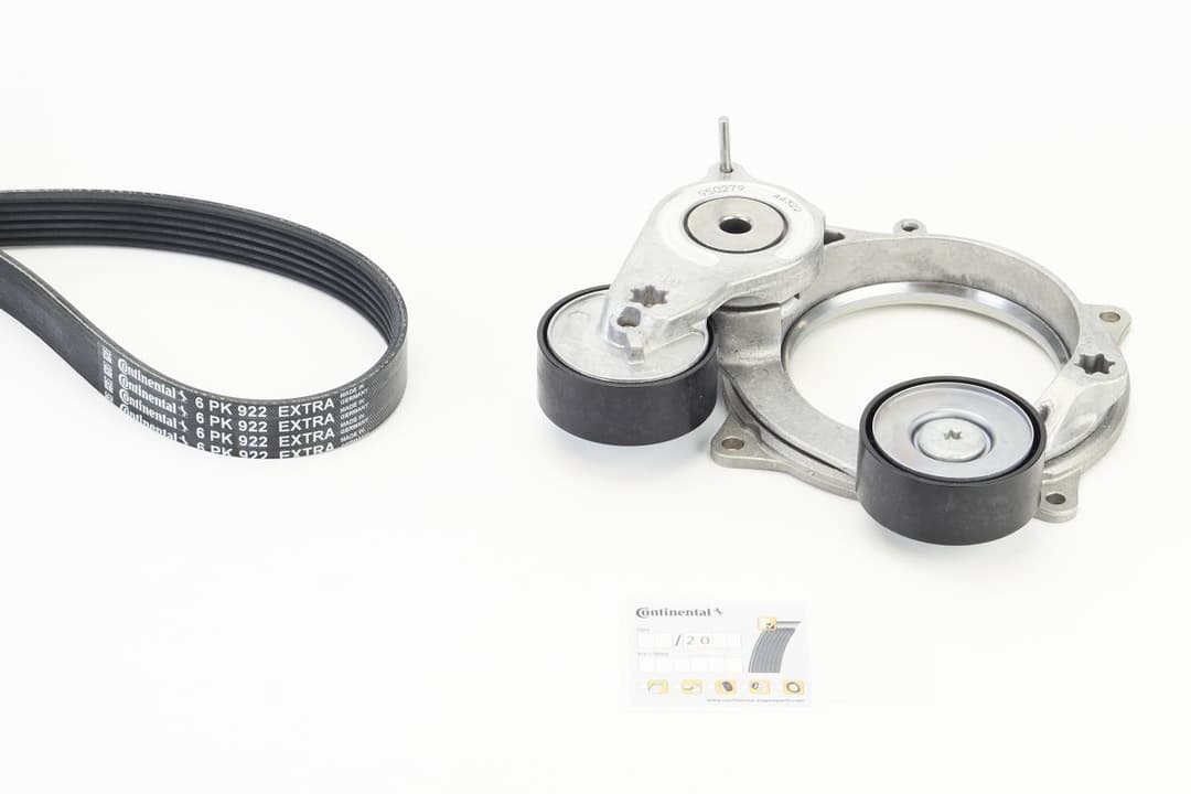 Set curea transmisie cu caneluri CONTINENTAL CTAM 6PK922 EXTRA K1