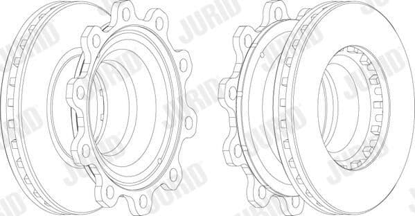 Disc frana JURID 569022J