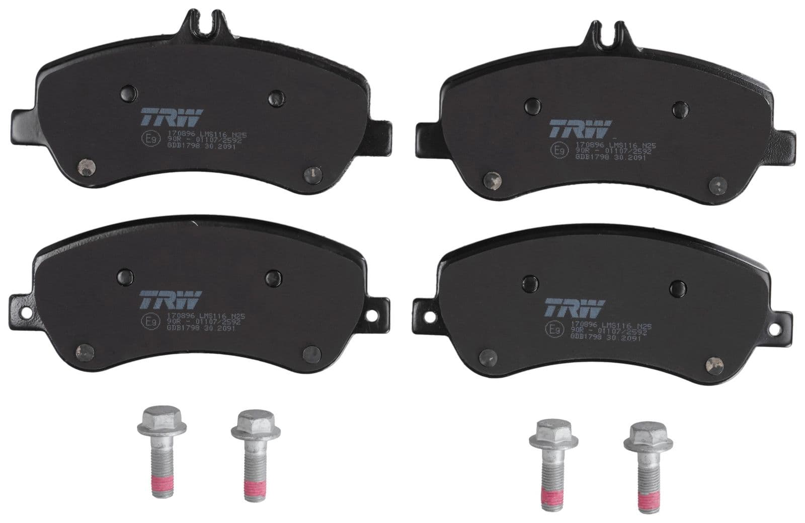 set placute frana,frana disc TRW GDB1798