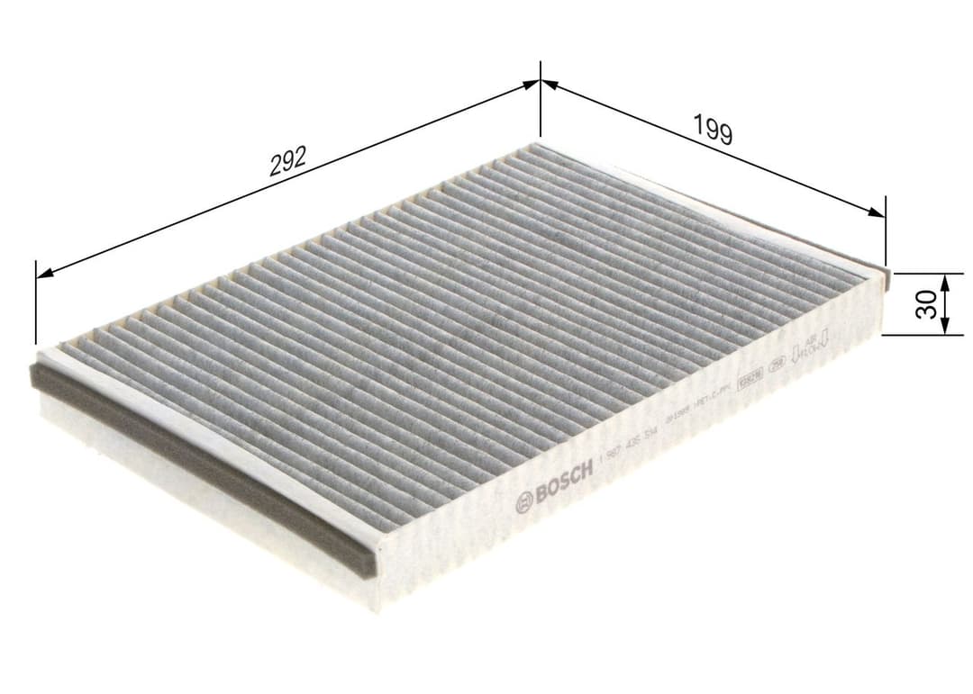 Filtru, aer habitaclu BOSCH 1 987 435 514