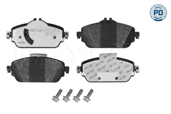 set placute frana,frana disc MEYLE -PD: Advanced performance and design. 025 220 3219/PD