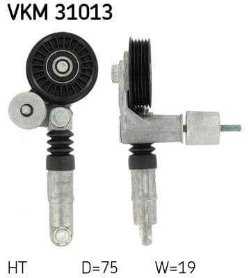 Intinzator curea, curea distributie SKF VKM 31013