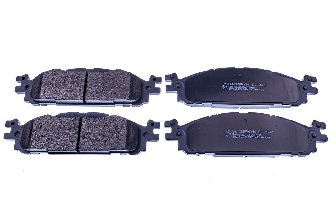 set placute frana,frana disc DENCKERMANN B111582
