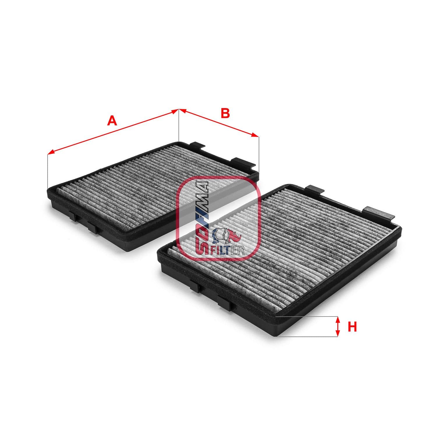 Filtru, aer habitaclu SOFIMA S 4108 CA