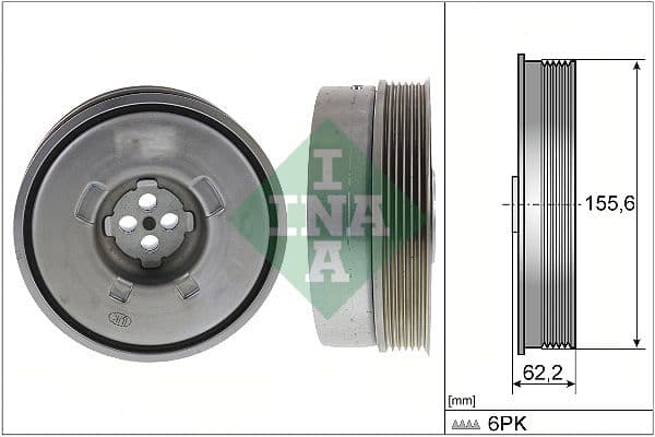 Fulie curea, arbore cotit Schaeffler INA 544 0501 10