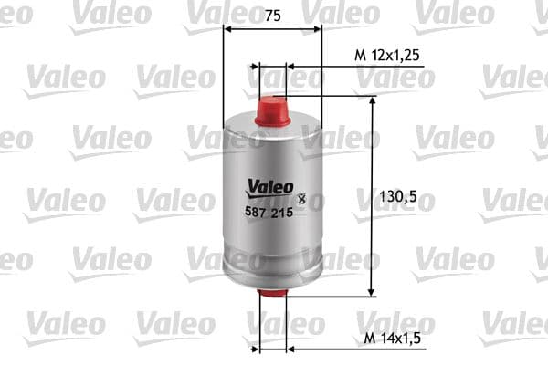 filtru combustibil VALEO 587215