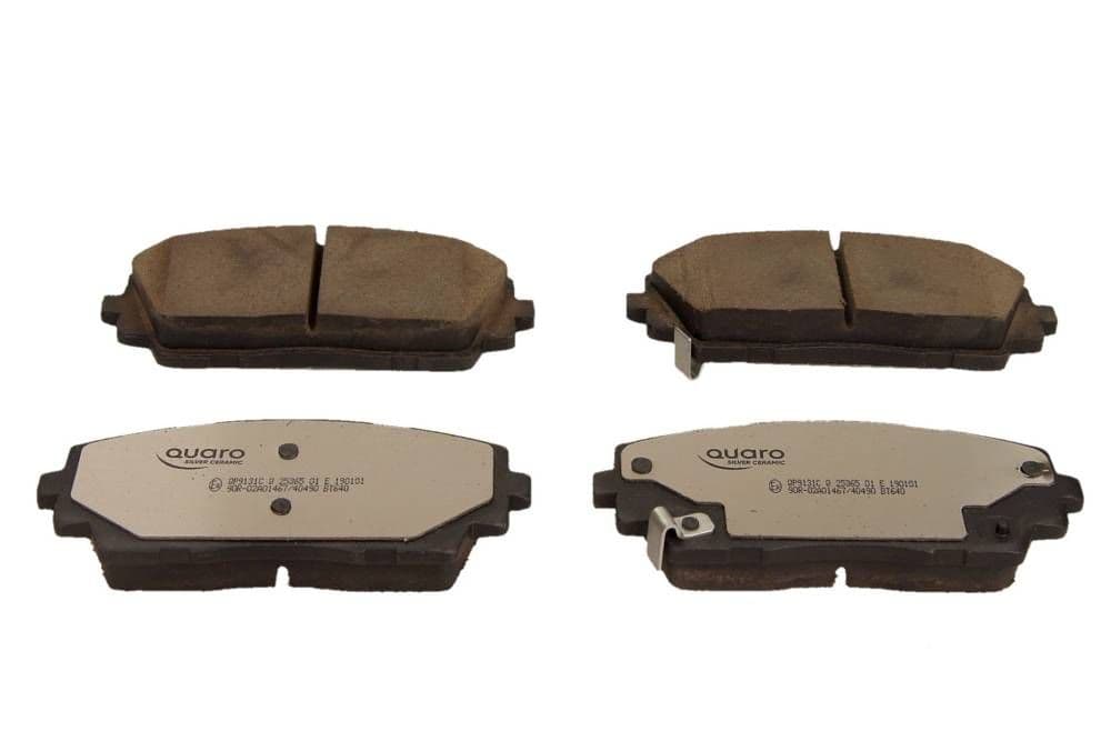 set placute frana,frana disc QUARO SILVER CERAMIC QP9131C