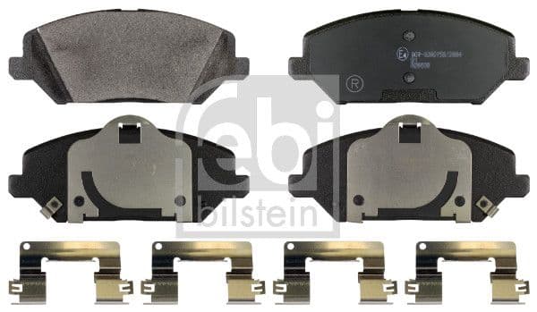 set placute frana,frana disc FEBI BILSTEIN 170637