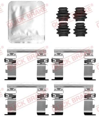 Set accesorii, placute frana QUICK BRAKE 109-0178