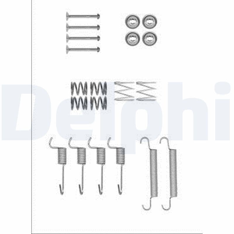 set accesorii, saboti frana parcare DELPHI LY1371