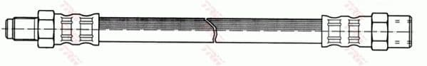 Furtun frana TRW PHB445