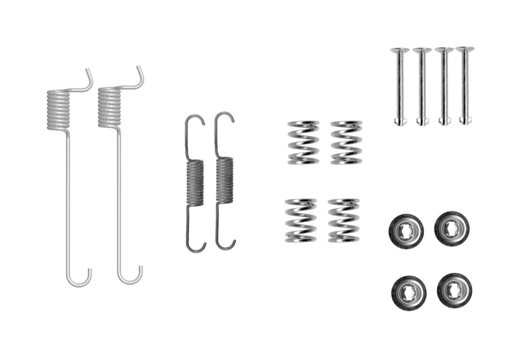 set accesorii, saboti frana parcare BOSCH 1 987 475 311