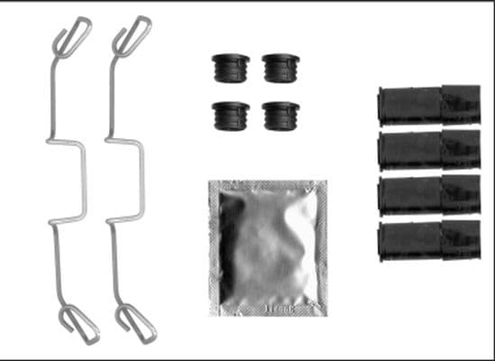 Set accesorii, etrier frana TEXTAR 82540700