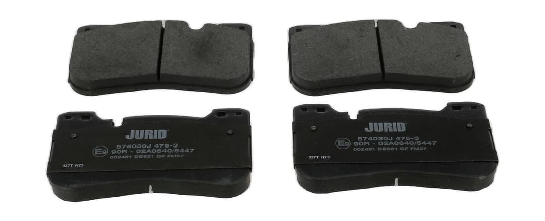 set placute frana,frana disc JURID 574030J