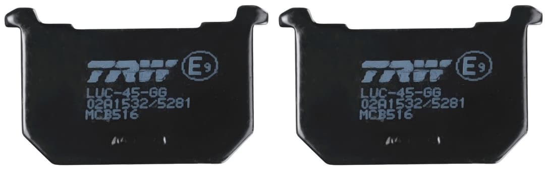 set placute frana,frana disc TRW Organic Allround MCB516