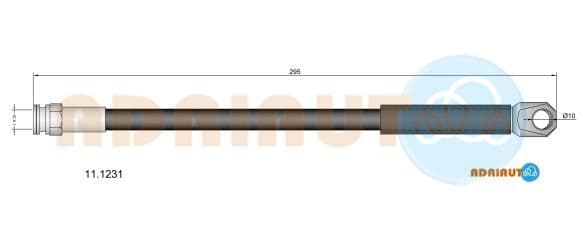 Furtun frana ADRIAUTO 11.1231