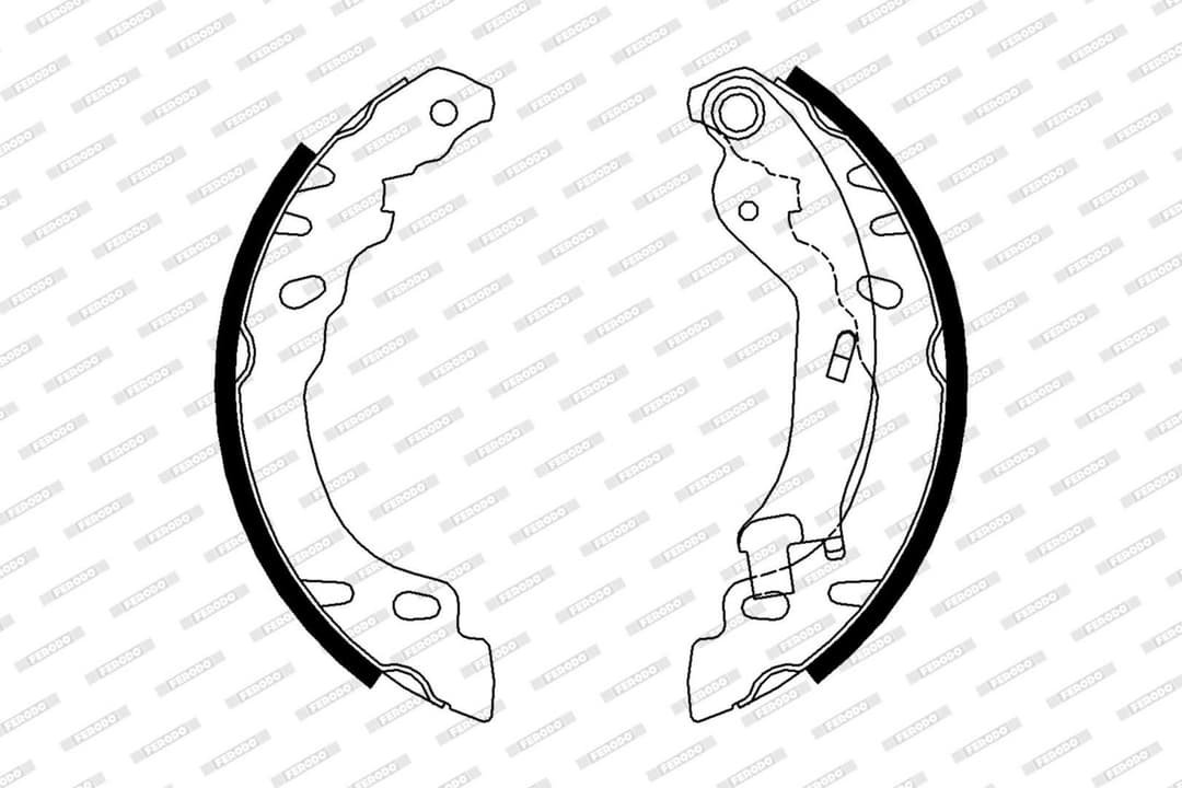 Set saboti frana FERODO FSB688