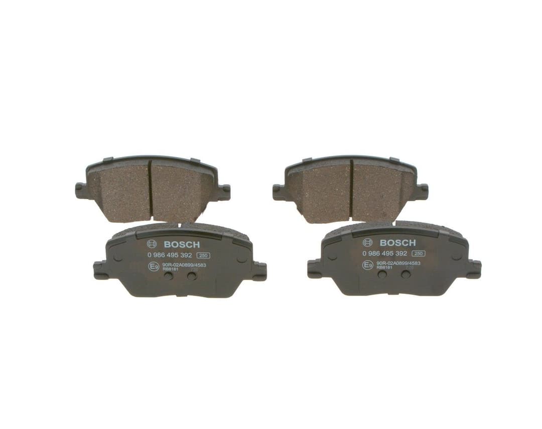 set placute frana,frana disc BOSCH 0 986 495 392