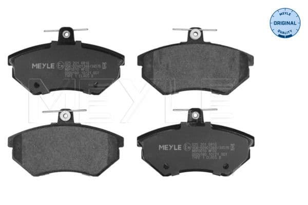 set placute frana,frana disc MEYLE -ORIGINAL: True to OE. 025 201 6816