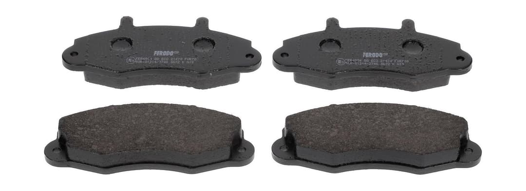 set placute frana,frana disc FERODO PREMIER ECO FRICTION FVR700