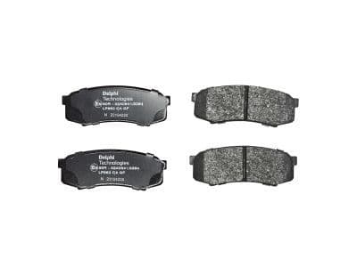 set placute frana,frana disc DELPHI LP963