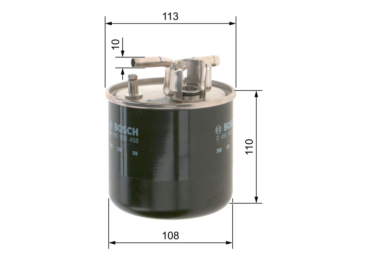 filtru combustibil BOSCH 0 450 906 458