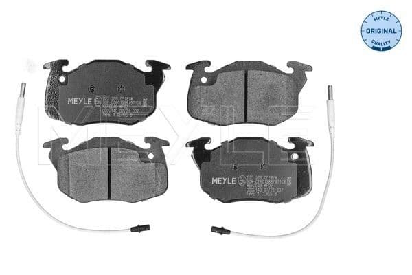 set placute frana,frana disc MEYLE -ORIGINAL: True to OE. 025 209 0518/W