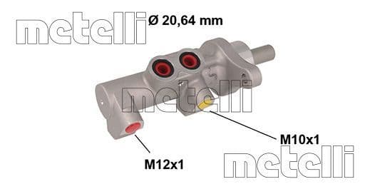 Pompa centrala, frana METELLI 05-0846